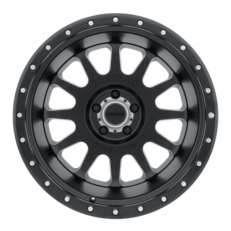 Method MR605 NV 20x10 -24mm Offset 5x5.5 108mm CB Matte Black Wheel Wheels - Cast Method Wheels