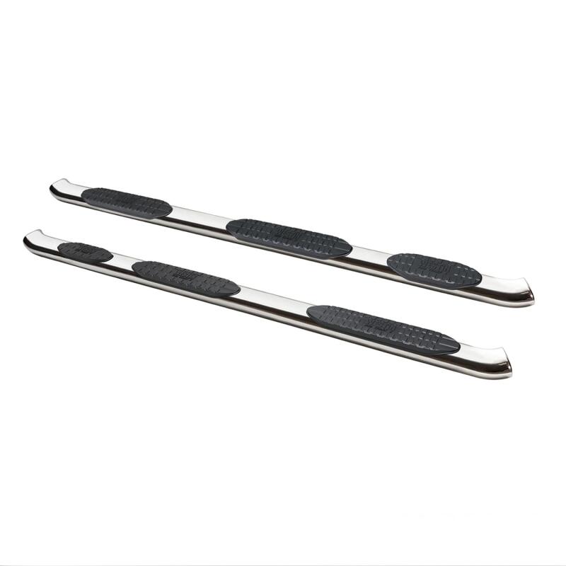 Westin 19-20 Ram 1500 Quad Cab w/ 6.5ft Bed PRO TRAXX 5 W2W Oval Nerf Step Bars - Stainless Steel Nerf Bars Westin