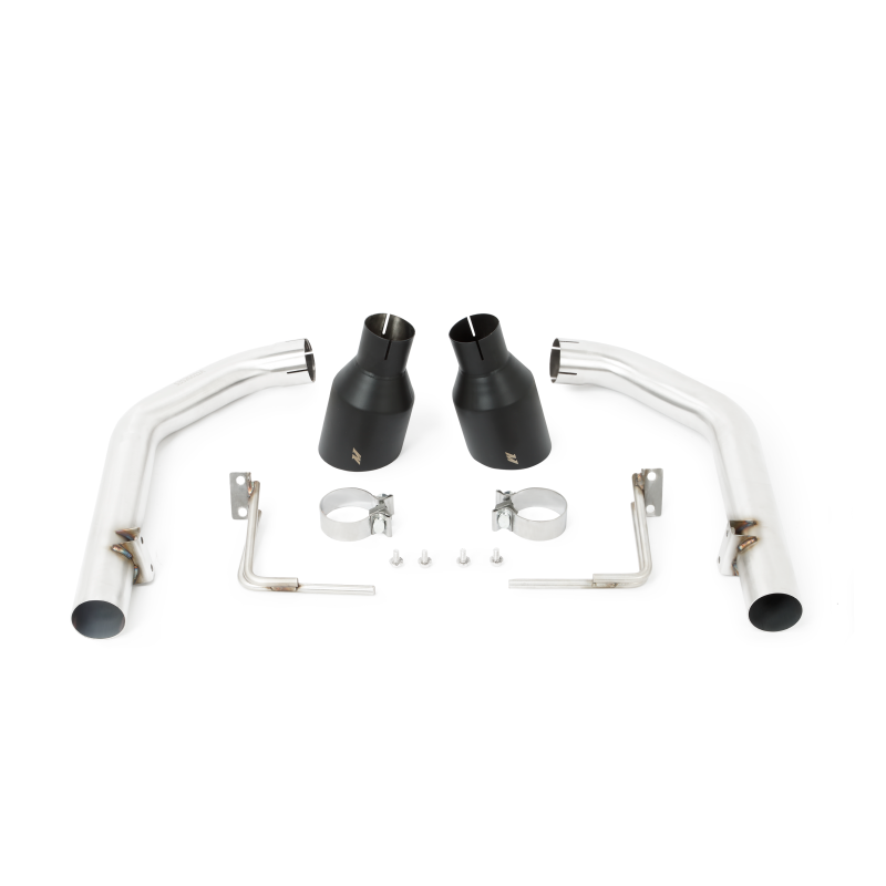 Mishimoto 2015+ Ford Mustang Axleback Exhaust Race w/ Black Tips Axle Back Mishimoto