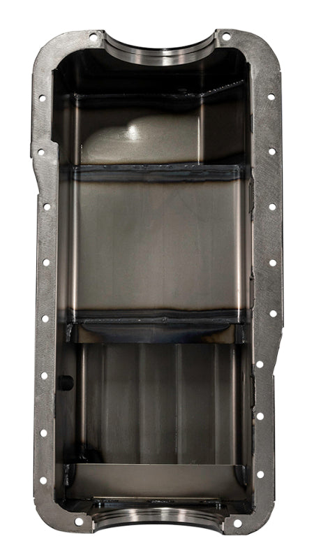 Moroso Ford 351W (w/Rear Sump & Billet End Seals) Extra Deep Wet Sump 7qt 9in Steel Oil Pan Oil Pans Moroso
