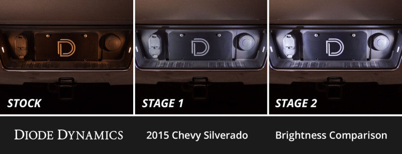 Diode Dynamics 14-18 Chevrolet Silverado Interior LED Kit Cool White Stage 1 Dash & Interior Trim Diode Dynamics