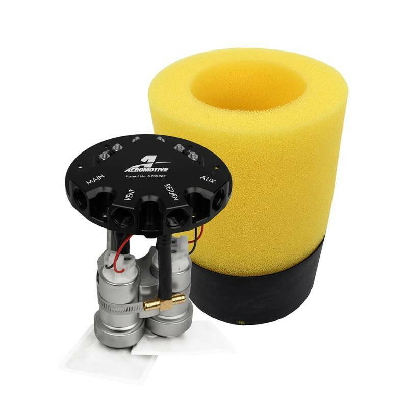 Aeromotive Phantom 450 Dual Stealth 340 Fuel Pumps 6-10in Depth Fuel Pumps Aeromotive