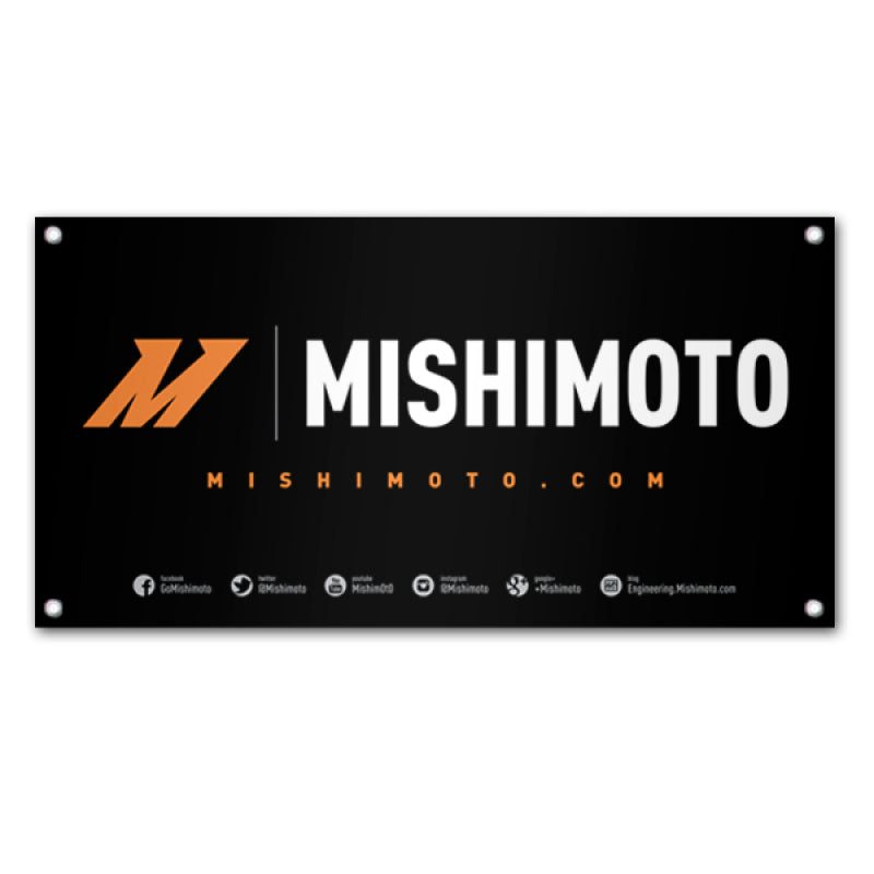 Mishimoto Promotional Medium Vinyl Banner 33.75x65 inches Marketing Mishimoto