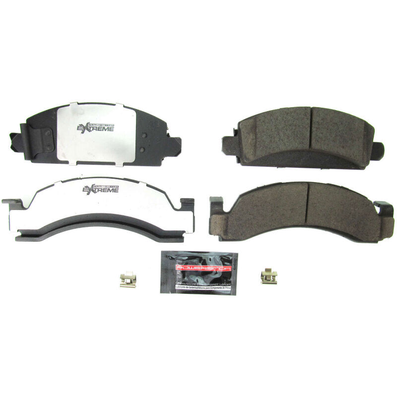 Power Stop 75-86 Chevrolet C30 Front or Rear Z36 Truck & Tow Brake Pads w/Hardware Brake Pads - Performance PowerStop