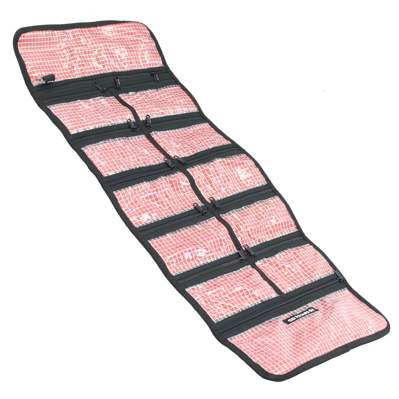 Go Rhino XVenture Gear First Aid Roll - Large (5x5in. Closed) 12oz Waxed Canvas - Black Cargo Boxes & Bags Go Rhino