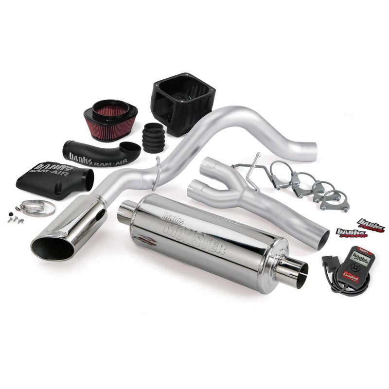 Banks Power 10 Chevy 5.3L ECSB FFV Stinger System - SS Single Side-Exit Exhaust w/ Chrome Tip Catback Banks Power