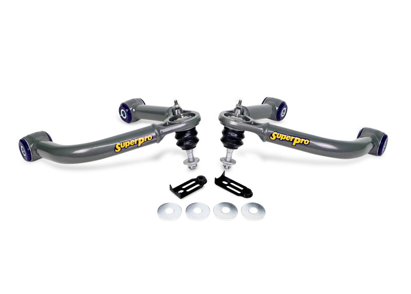 SuperPro 2022-2026 Toyota Tundra Fixed Offset Upper Control Arm Set Control Arms Superpro