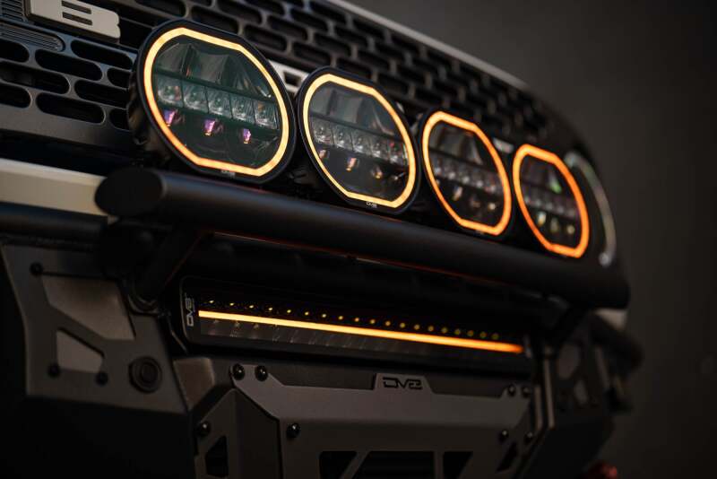DV8 Offroad Elite Series 20in Dual Row Light Bar w/ Accent Light Light Bars & Cubes DV8 Offroad