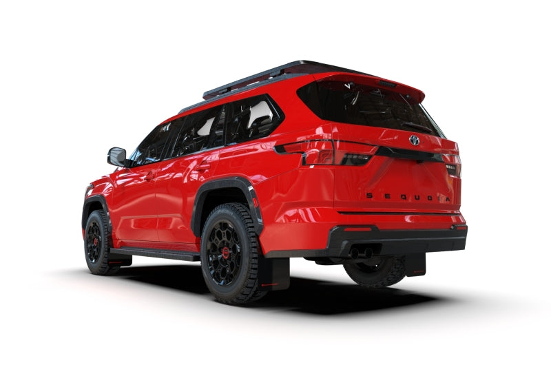 Rally Armor 23-25 Toyota Sequoia Black UR Mud Flap Grey Logo Mud Flaps Rally Armor