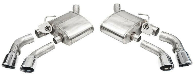 Corsa 16-24 Chevrolet Camaro SS/ZL1 6.2L V8 Polished Xtreme Axle-Back Exhaust (w/ Factory NPP Valve) Axle Back CORSA Performance