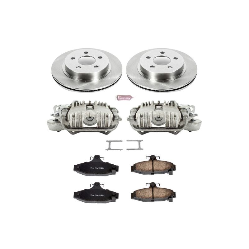 Power Stop 93-97 Chevrolet Camaro Rear Autospecialty Brake Kit w/Calipers Brake Kits - OE PowerStop