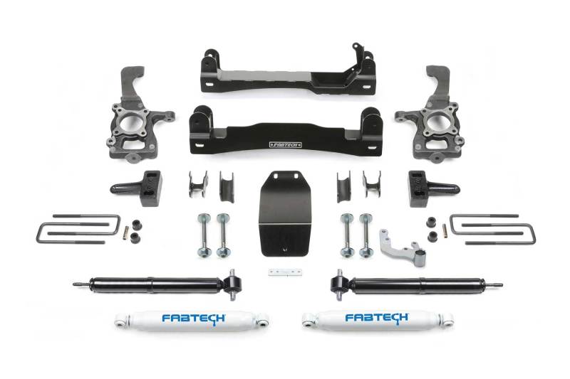 Fabtech 15-20 Ford F150 4WD 4in Basic Sys w/Rr Perf Shks Lift Kits Fabtech