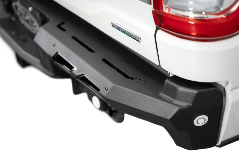 Addictive Desert Designs 21-23 Ford F-150 (excl. Raptor) Black Label Rear Bumper Bumpers - Steel Addictive Desert Designs
