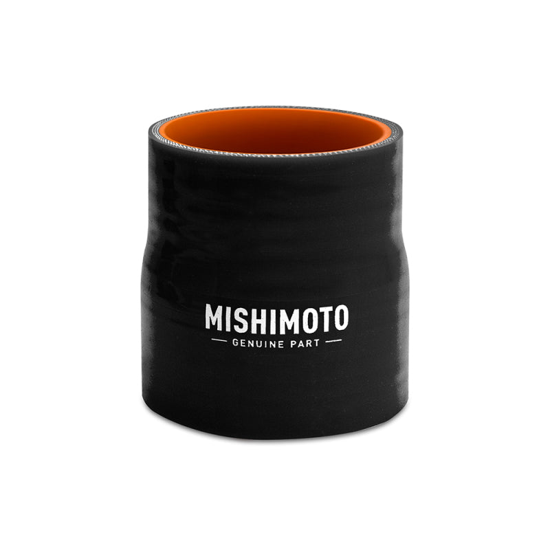 Mishimoto 3in. to 3.5in. Silicone Transition Coupler - Black Silicone Couplers & Hoses Mishimoto
