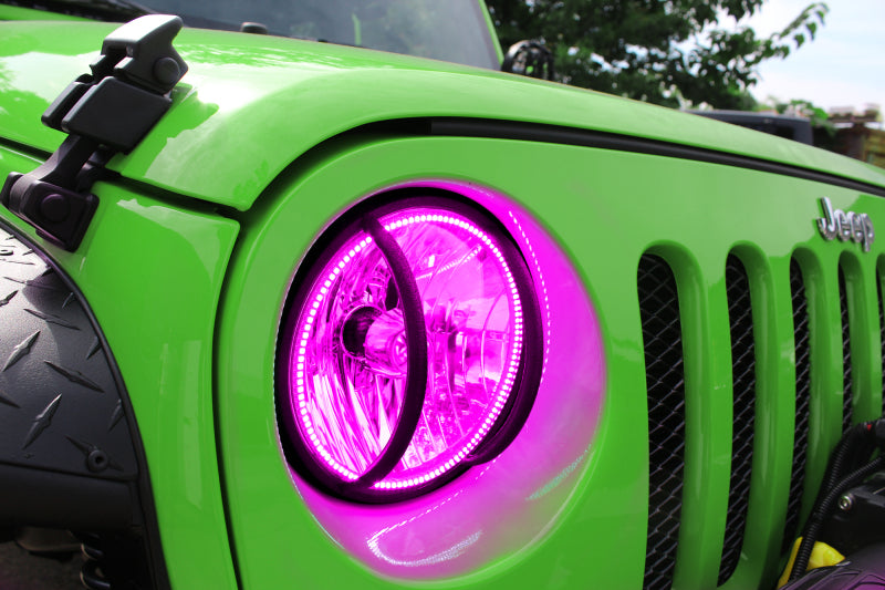 Oracle 07-16 Jeep Wrangler JK SMD HL - ColorSHIFT w/ BC1 Controller Headlights ORACLE Lighting