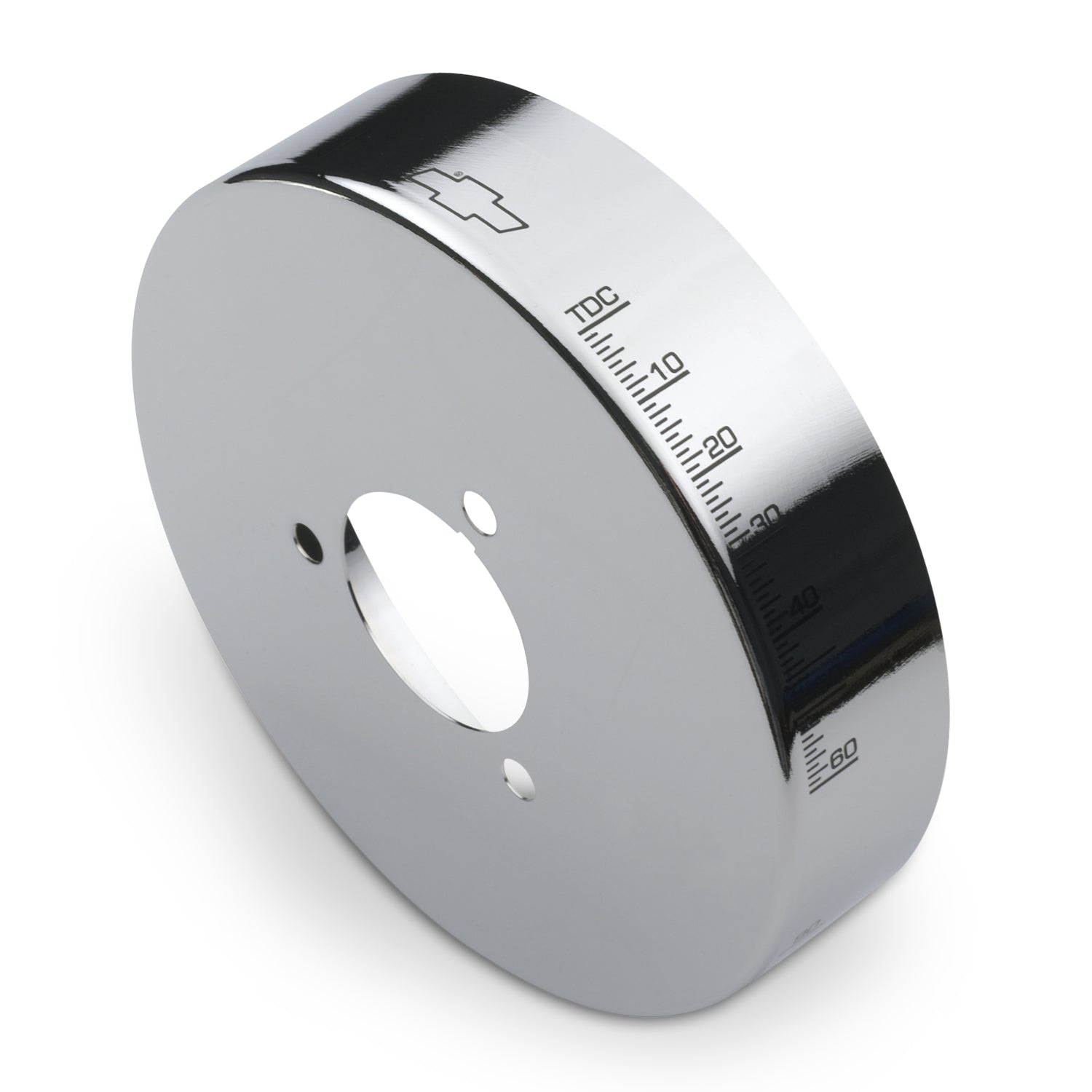 SBC 6 3/4in Balancer Cover Chrome Engine Harmonic Balancer Cover Proform