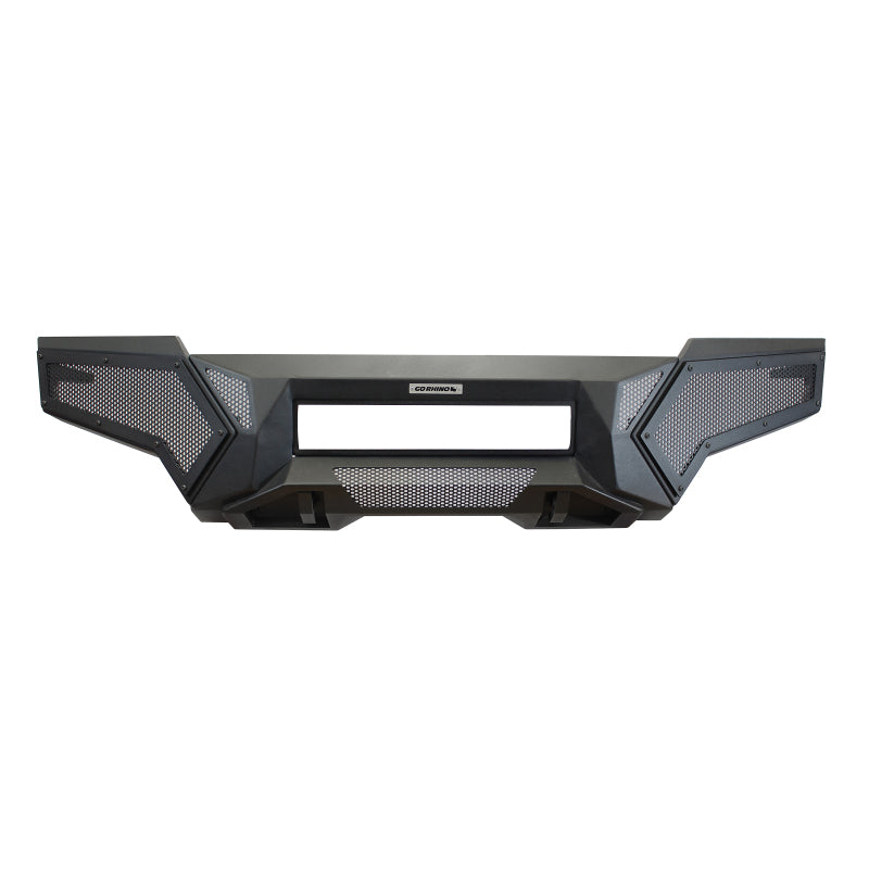 Go Rhino 24-26 Toyota Tacoma (4dr) Element Front Bumper w/ Fixed Light Bar Mount - Tex. Blk Bumpers - Steel Go Rhino