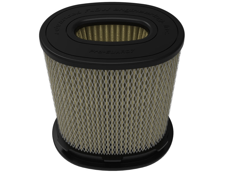 aFe MagnumFLOW Pro GUARD 7 Repl Air Filter 5-1/2x3-1/2 in F x 8-1/4x6 in B x 8x5-3/4 in T x 9in H Air Filters - Universal Fit aFe