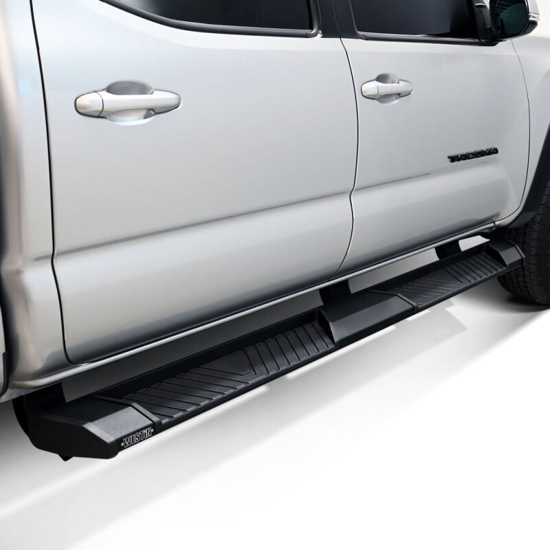 Westin 05-23 Toyota Tacoma Double Cab AT6 Running Boards - Black Running Boards Westin