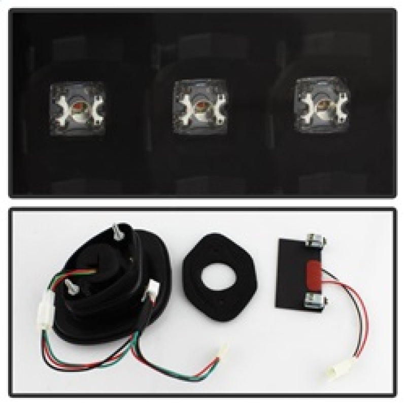 Spyder 98-05 Lexus GS300 /GS400 4pc LED Tail Lights - Black (ALT-YD-LGS98-LED-BK) Tail Lights SPYDER