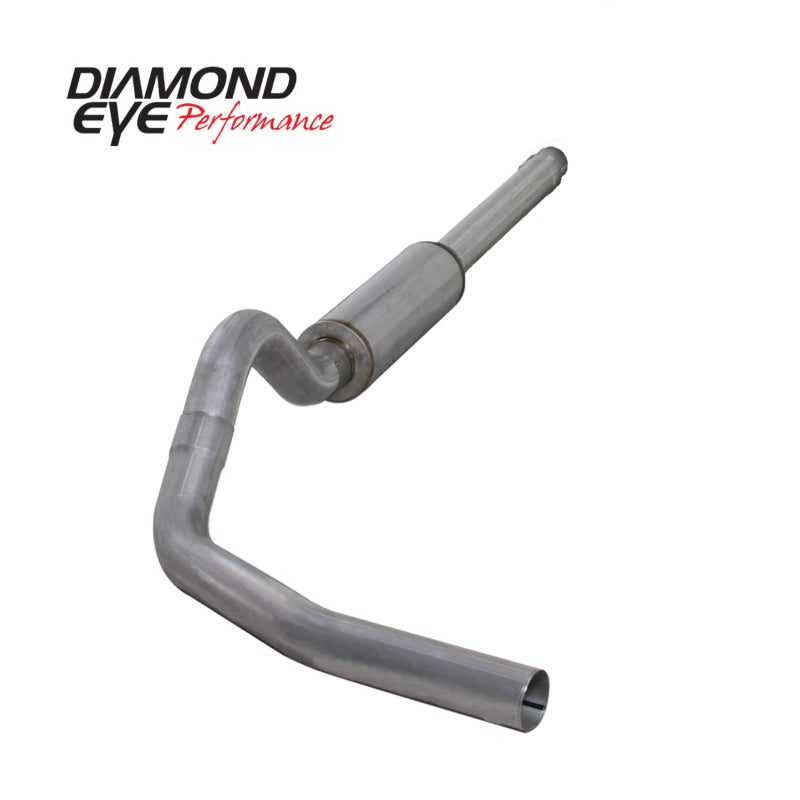 Diamond Eye KIT 4in Catback Single AL: 94-97 FORD 7.3L F250/F350 PWRSTROKE Catback Diamond Eye Performance