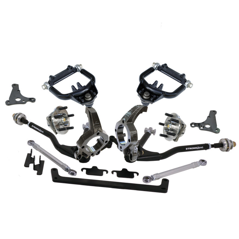 Ridetech 64-66 Ford Mustang TruTurn Front Suspension Package w/Hub Spindles Steering Racks Ridetech
