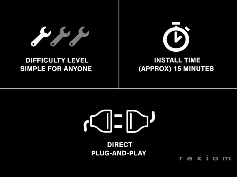 Raxiom 96-04 Ford Mustang Excluding 99-01 Cobra Sequential Tail Light Kit (Plug-and-Play Harness) Tail Lights Raxiom