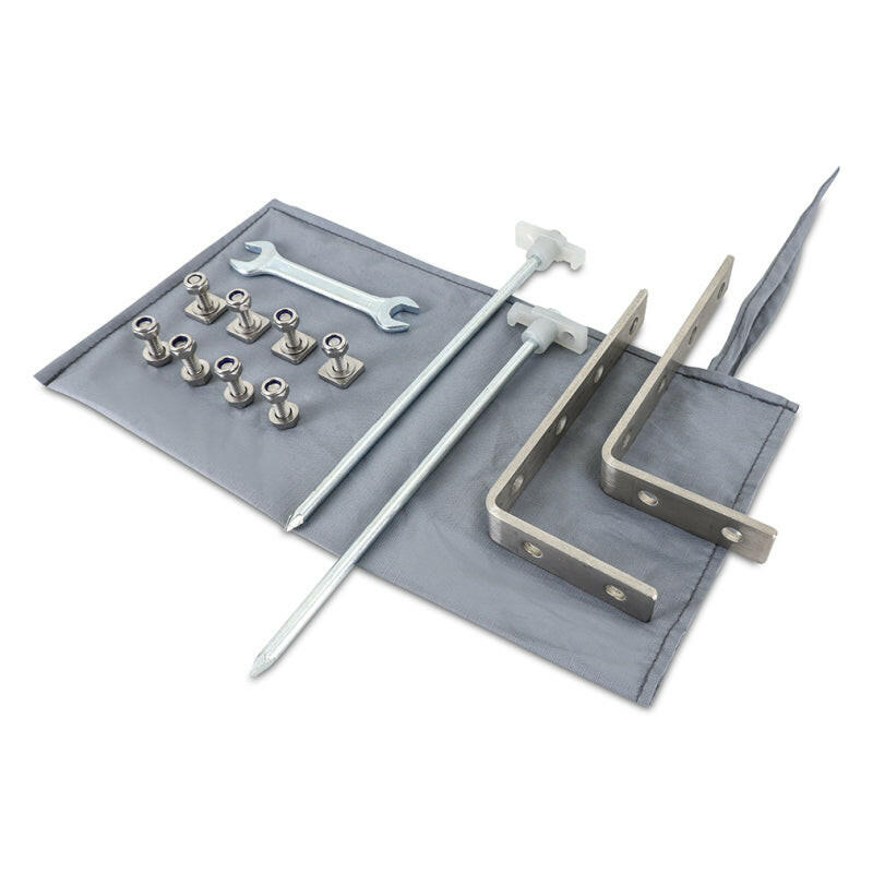 Borne Off-Road Rooftop Awning 79in L x 98in D Grey Rooftop Tents Borne Off-Road