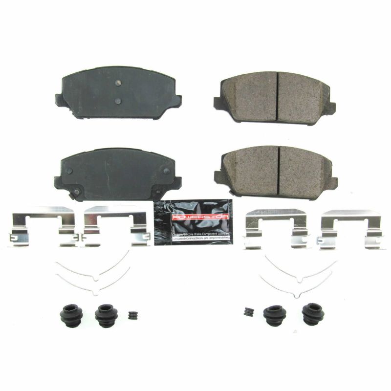 Power Stop 17-18 Kia Cadenza Front Z23 Evolution Sport Brake Pads w/Hardware Brake Pads - Performance PowerStop