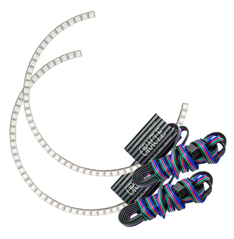 Oracle Ford Lightning 99-04 Halo Kit - ColorSHIFT w/o Controller Headlights ORACLE Lighting