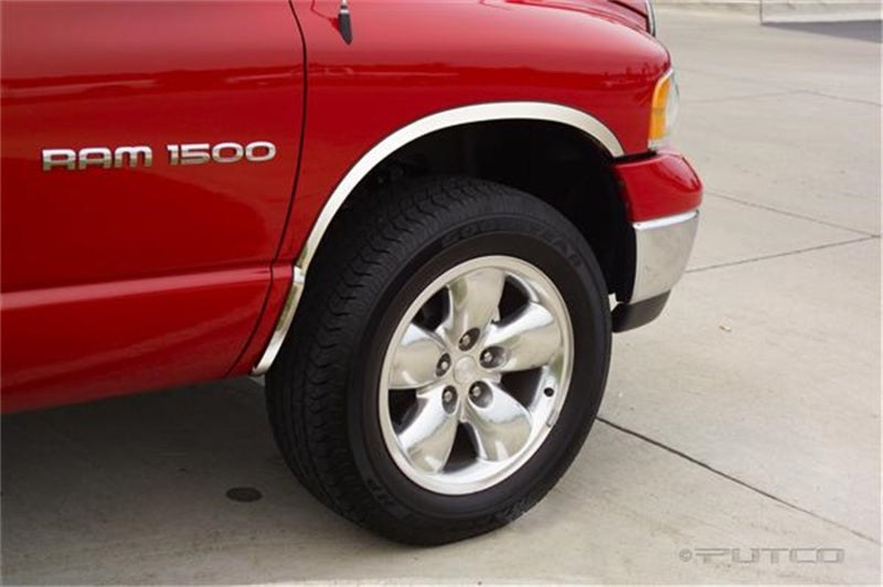 Putco 03-09 RAM 2500/3500 - Full Stainless Steel Fender Trim Exterior Trim Putco