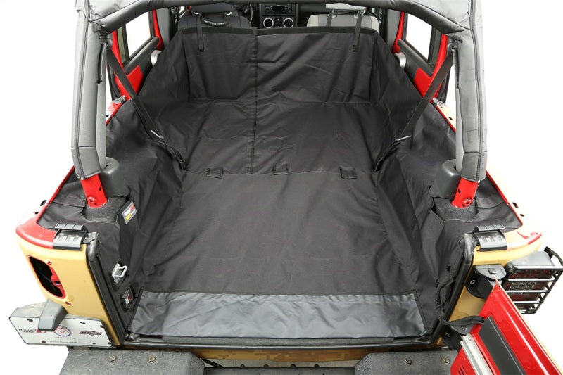 Rugged Ridge C3 Cargo Cover W/O Subwoofer 07-18 Jeep Wrangler JKU 4 Door Car Covers Rugged Ridge