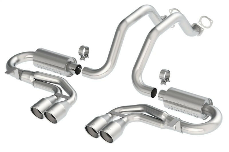 Borla Corvette Z06 Aggressive Catback Exhaust Catback Borla