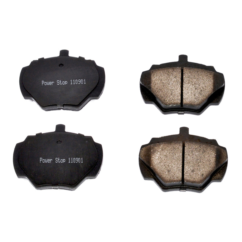 Power Stop 87-98 Land Rover Range Rover Rear Z16 Evo Ceramic Brake Pad Brake Pads - OE PowerStop