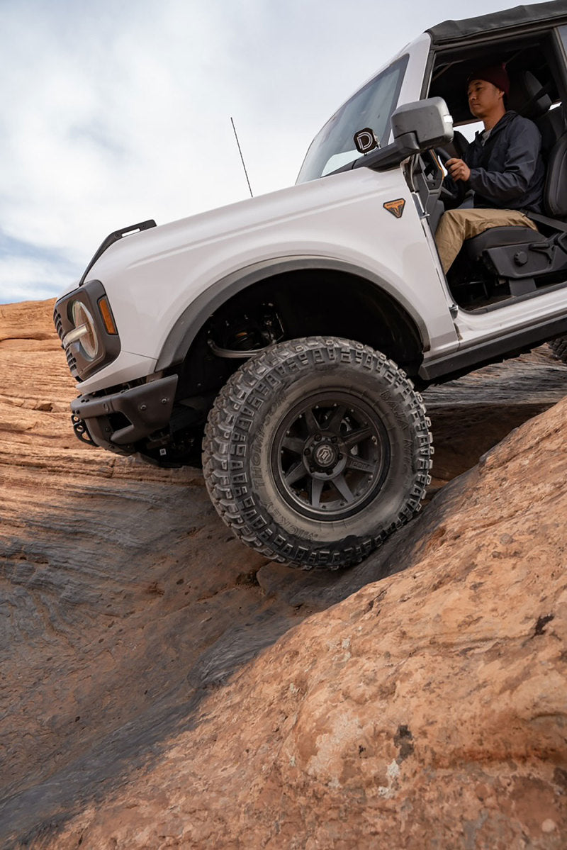 ICON Rebound Pro 17x8.5 6x5.5 0mm Offset 4.75in BS 106.1mm Bore Satin Black Wheel Wheels - Cast ICON