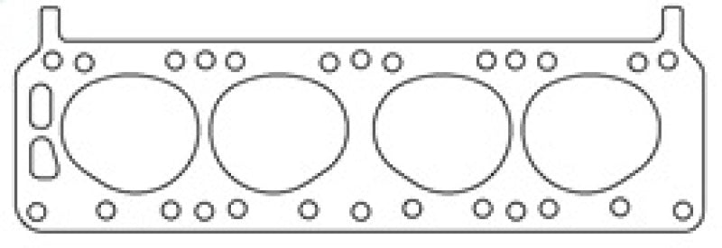 Cometic Morris XPAG .032in Copper Cylinder Head Gasket - 68mm Bore Head Gaskets Cometic Gasket