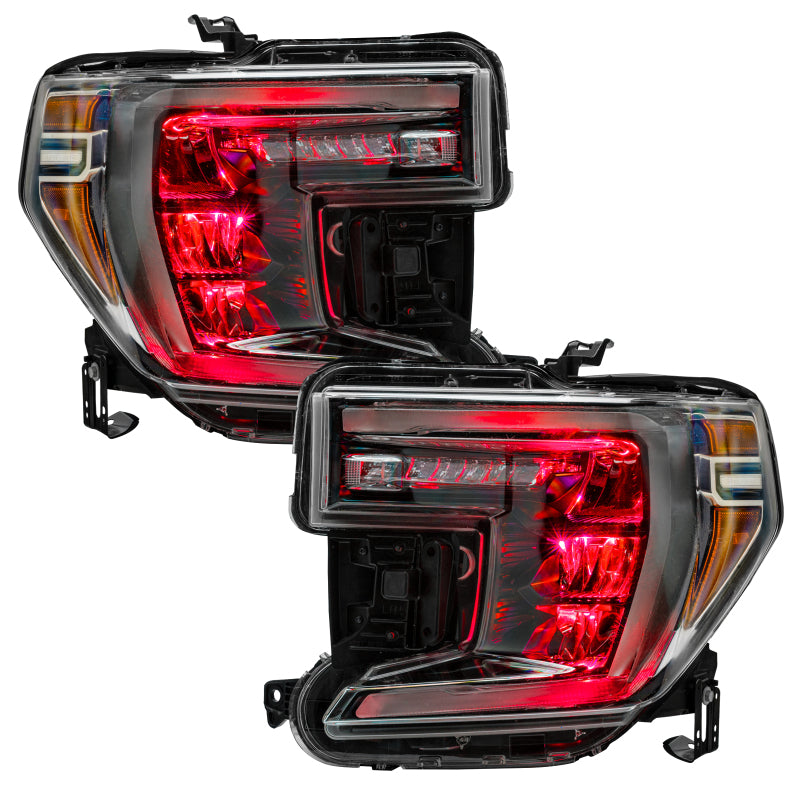 Oracle 19-21 Silverado/Sierra 1500 RGB Demon Eye Headlight Kit - w/o Controller Headlights ORACLE Lighting