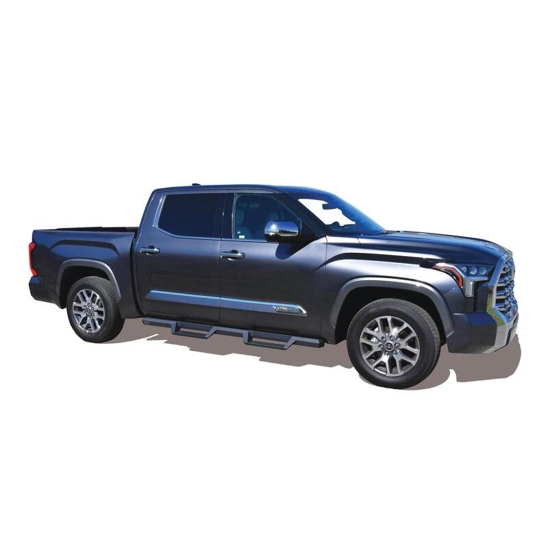 Westin Toyota Tundra CrewMax 2022 Drop Nerf Step Bars - Textured Black Nerf Bars Westin