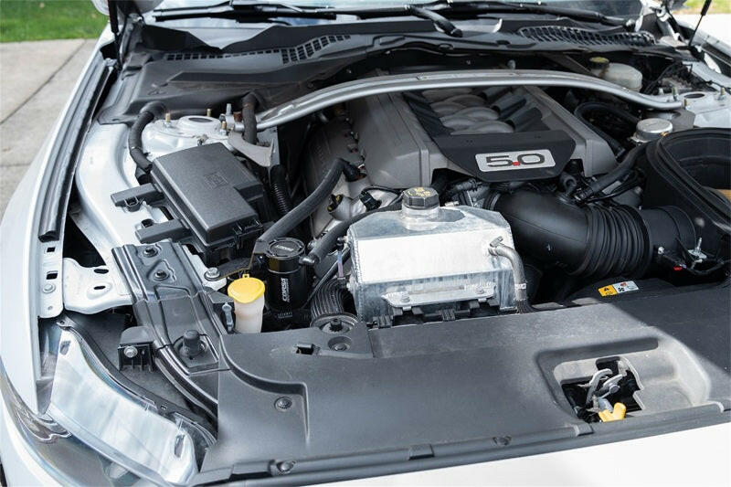 Corsa Performance 2015-2017 Ford Mustang 3 oz. Aluminum Oil Catch Can W/ Mounting Bracket Oil Catch Cans CORSA Performance