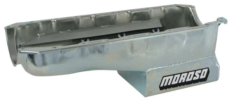 Moroso Chevrolet Big Block Mark IV Stroker Wet Sump 6.5qt 8in Steel Oil Pan Oil Pans Moroso