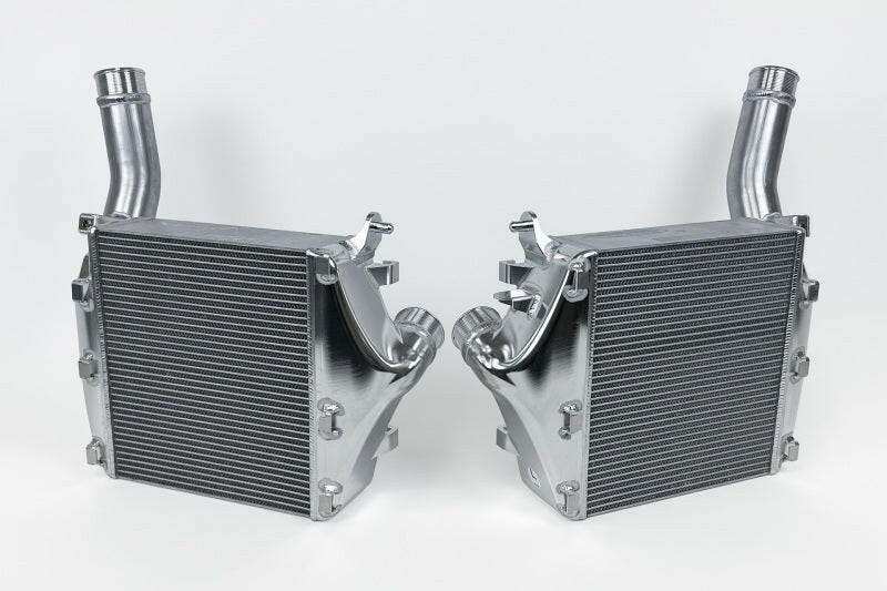 CSF 2020+ Audi SQ7 / SQ8 High Performance Intercooler System - Raw Aluminum Intercoolers CSF