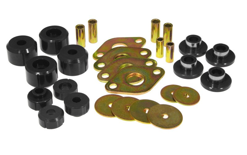 Prothane 95-00 Toyota P/U 2/4wd Body Mount Kit - Black Bushing Kits Prothane