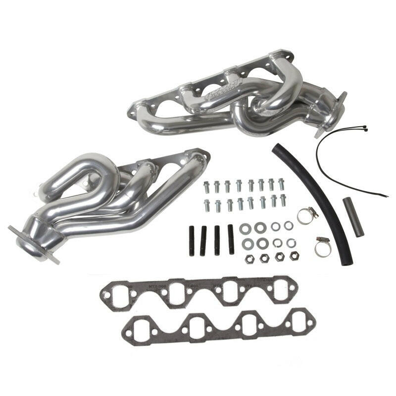 BBK 86-93 Mustang 5.0 Shorty Tuned Length Exhaust Headers - 1-5/8 Silver Ceramic Headers & Manifolds BBK