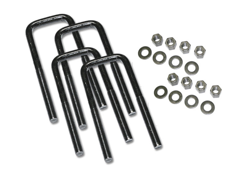 Superlift U-Bolt 4 Pack 5/8x2-1/2x15 Square w/ Hardware Bolts Superlift