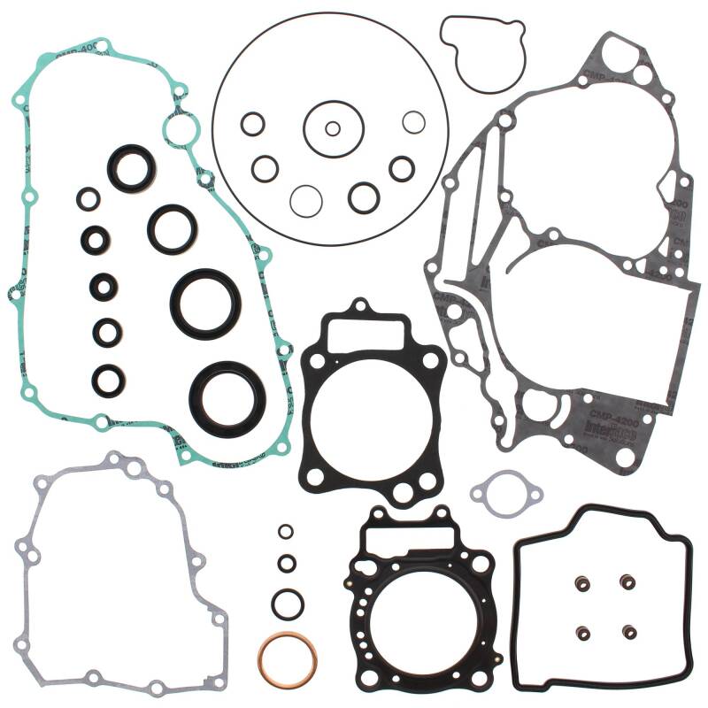 Vertex Gaskets 10-17 Honda CRF250R Complete Gasket Kit w/ Oil Seals Engine Hardware Vertex Pistons