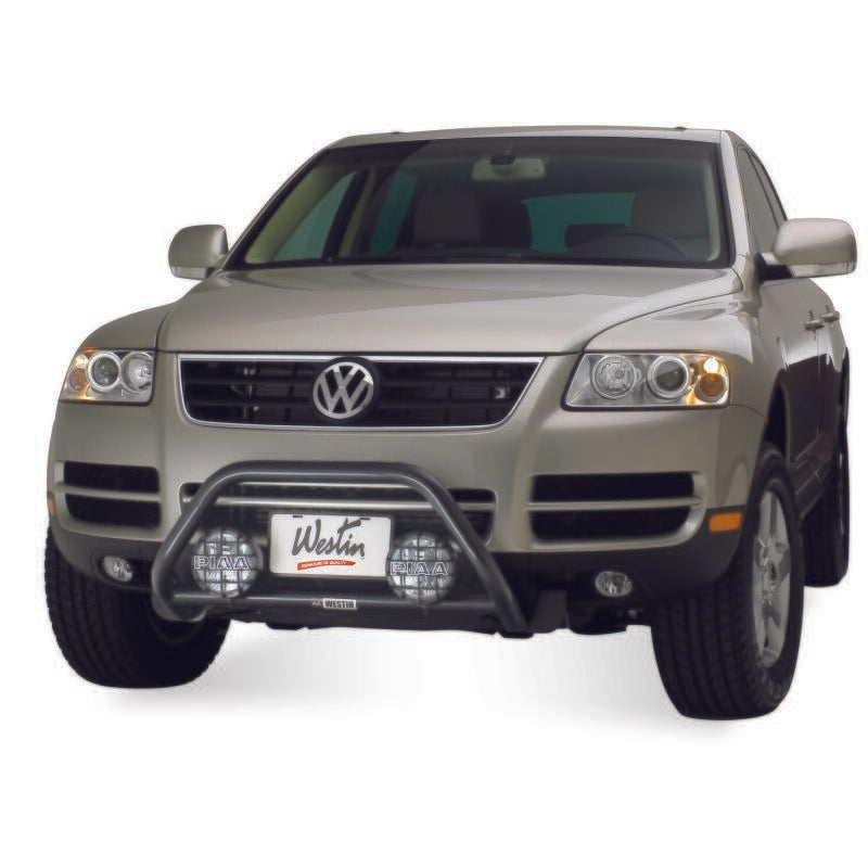 Westin Safari Light Bar Universal (10.75in mounting depth) - Black Bull Bars Westin