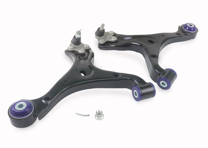 SuperPro 13 Acura ILX Front Lower Control Arm Set W/ Bushings Control Arms Superpro