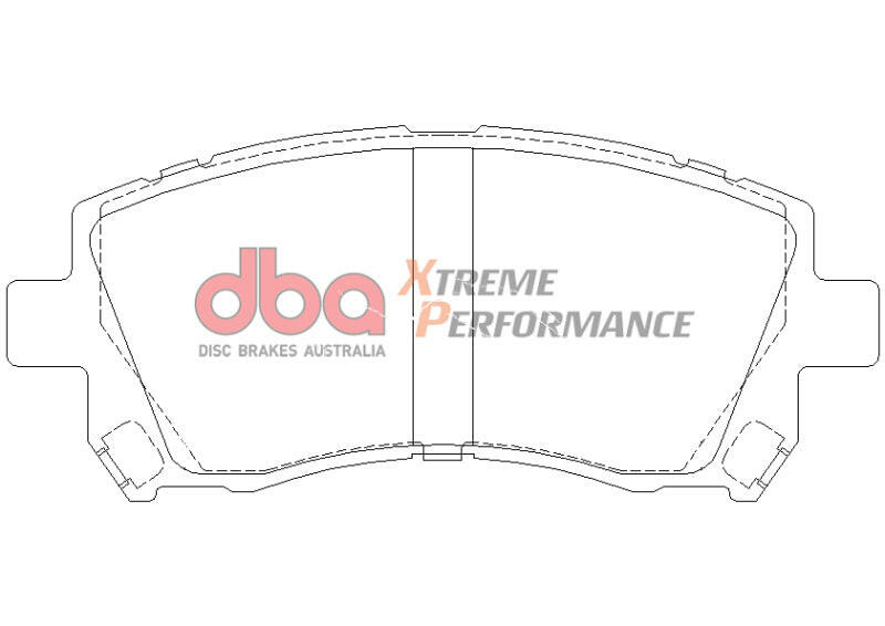 DBA 02-03 Subaru WRX / 98-01 Subaru Impreza XP650 Front Brake Pads Brake Pads - Performance DBA