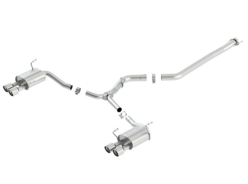 Borla 11-14 Subaru Impreza WRX/STI Sedan 4dr ATAK SS Catback Exhaust Catback Borla