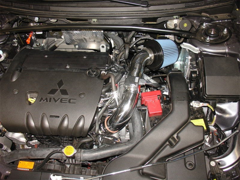 Injen 08-13 Lancer/Outlander Sport 2.0L 4 Cyl. Polished Short Ram Intake w/ MR Tech/Air Fusion Cold Air Intakes Injen